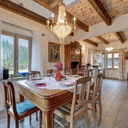 Lesny Dworek Sominy - Dom Z Sauna I Kominkiem Exterior foto